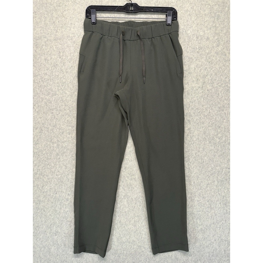 Lululemon ABC Pull On Pants Men's XS Olive Green Stretch Athletic Jogger Casual